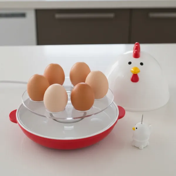 step by step guide setting up the henrietta hen egg cooker