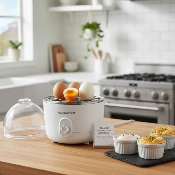 Homaider Electric Egg Cooker Review: Effortless Eggs for Every Morning